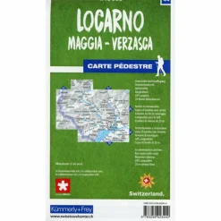 LOCARNO / MAGGIA - VERZASCA 44 WANDERKARTE 1:40 000 - Wanderkarte