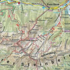 LOFERER UND LEOGANGER STEINBERGE, WANDER-, RAD- UND FREIZEIT - Wanderkarte