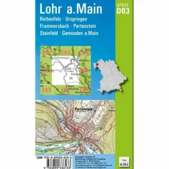 LOHR AM MAIN 1 : 25 000 - Wanderkarte