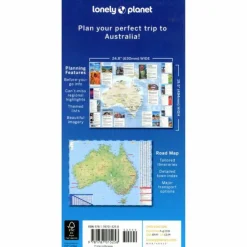 LONELY PLANET AUSTRALIA PLANNING MAP - Straßenkarte