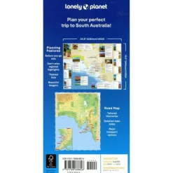LONELY PLANET SOUTH AUSTRALIA PLANNING MAP - Straßenkarte