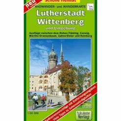 LUTHERSTADT WITTENBERG UND UMGEBUNG - Wanderkarte