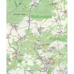 LUTHERSTADT WITTENBERG UND UMGEBUNG - Wanderkarte