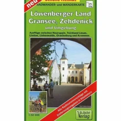 LÖWENBERGER LAND UND UMGEBUNG - Wanderkarte