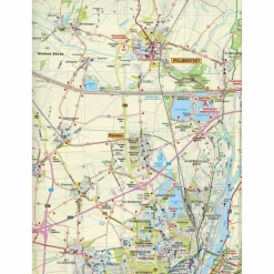 MAGDEBURG UND UMGEBUNG 1 : 50 000. RADWA - Wanderkarte