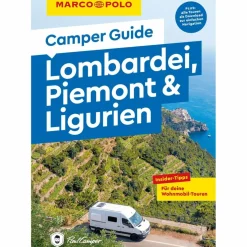 MARCO POLO CAMPER GUIDE LOMBARDEI, PIEMONT & LIGURIEN - Reiseführer