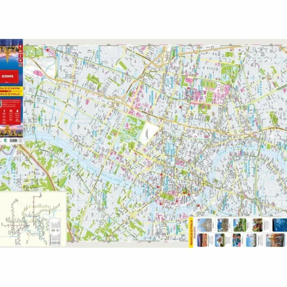 MARCO POLO CITYPLAN BANGKOK 1:13.000 - Stadtplan