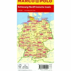 MARCO POLO FREIZEITKARTE 1 SCHLESWIG, NORDFRIESISCHE INSELN