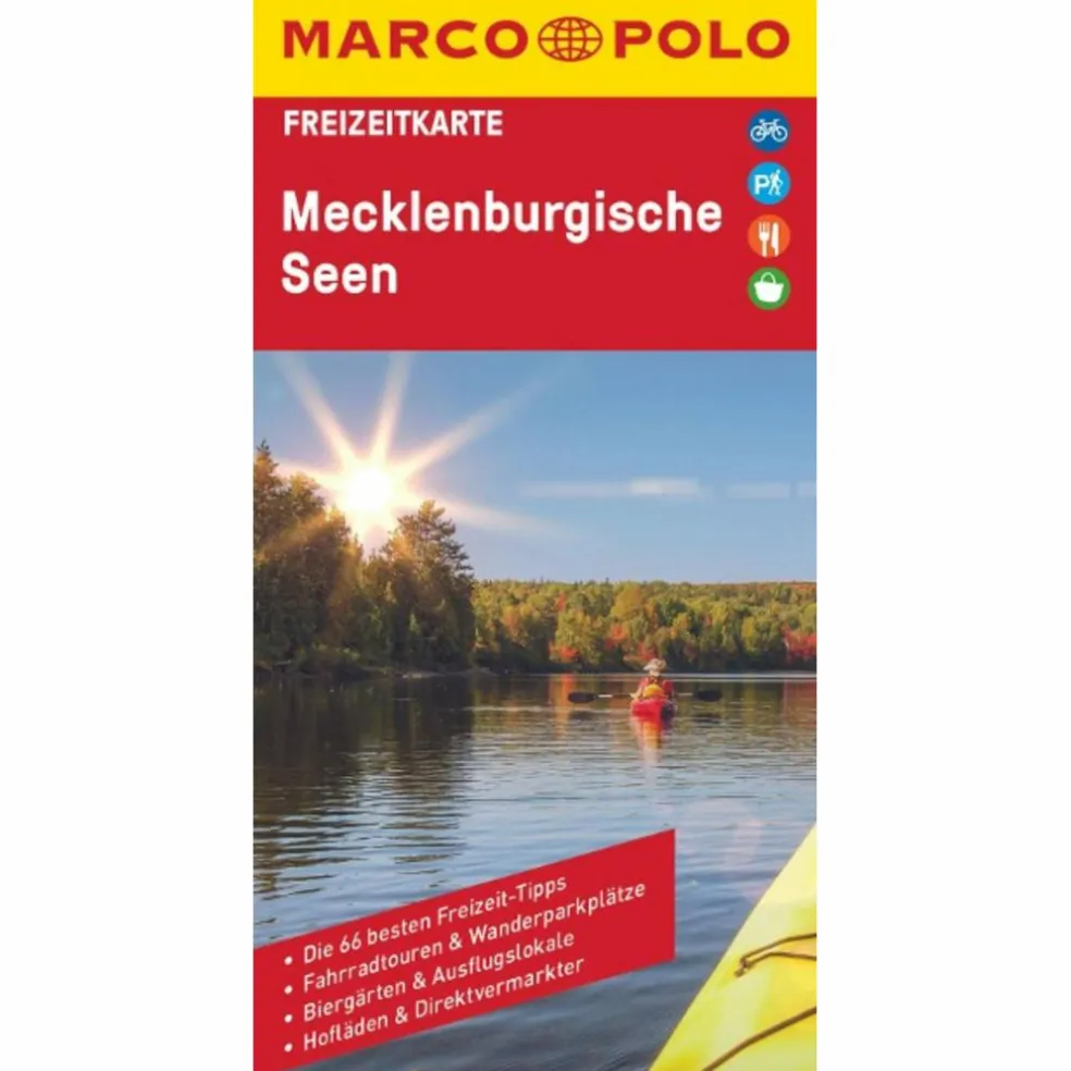 MARCO POLO FREIZEITKARTE 8 MECKLENBURGISCHE SEEN 1:100.000