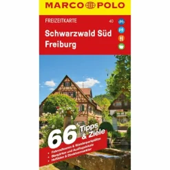 MARCO POLO FREIZEITKARTE 40 SCHWARZWALD SÜD, FREIBURG - Straßenkarte