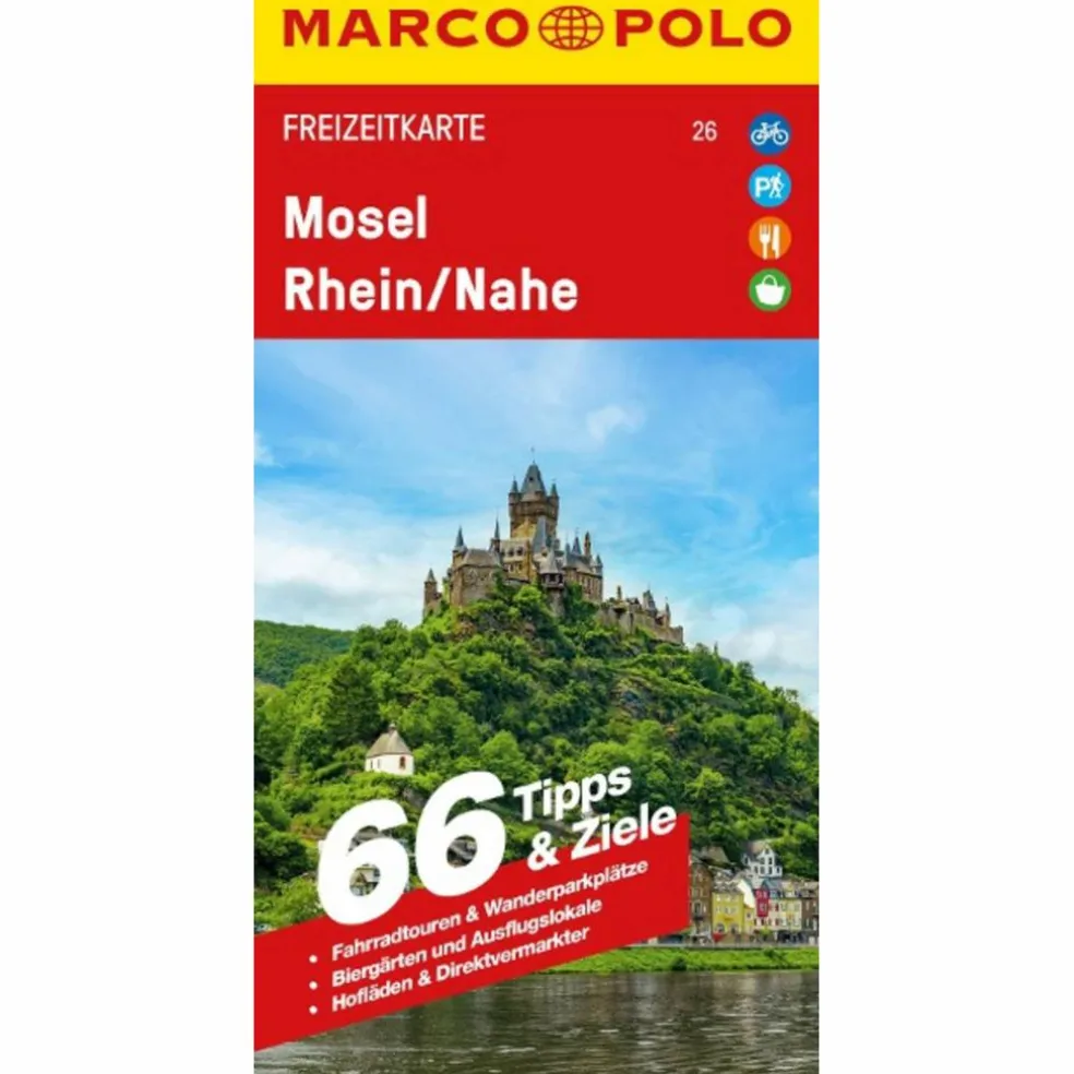 MARCO POLO FREIZEITKARTE 26 MOSEL, RHEIN/NAHE 1:115.000