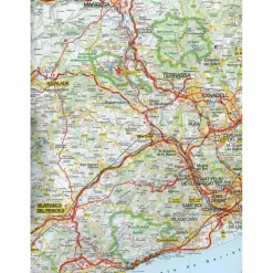 MARCO POLO KARTE COSTA BRAVA, ANDORRA, BARCELONA - Straßenkarte