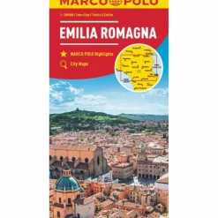MARCO POLO KARTE ITALIEN BLATT 6 EMILIA ROMAGNA 1:200 000 - Straßenkarte