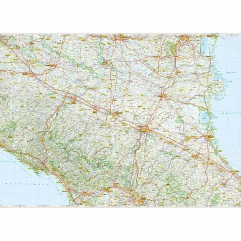 MARCO POLO KARTE ITALIEN BLATT 6 EMILIA ROMAGNA 1:200 000 - Straßenkarte