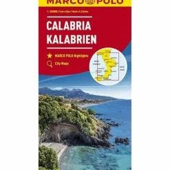 MARCO POLO KARTE ITALIEN 13. KALABRIEN 1 - Straßenkarte