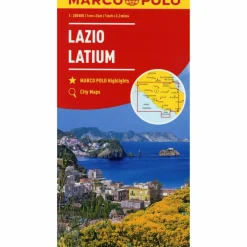MARCO POLO KARTE ITALIEN 09. LATIUM 1:200.000 - Straßenkarte