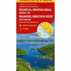 MARCO POLO KARTE KROATISCHE KÜSTE MITTE - Straßenkarte