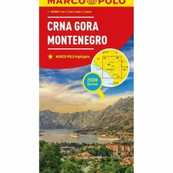 MARCO POLO LÄNDERKARTE MONTENEGRO 1:250 000