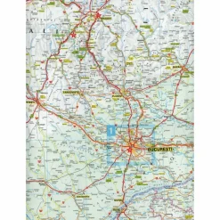 MARCO POLO LÄNDERKARTE RUMÄNIEN, REPUBLIK MOLDAU - Straßenkarte