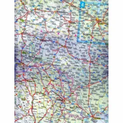 MARCO POLO LÄNDERKARTE RUSSLAND, UKRAINE - Straßenkarte