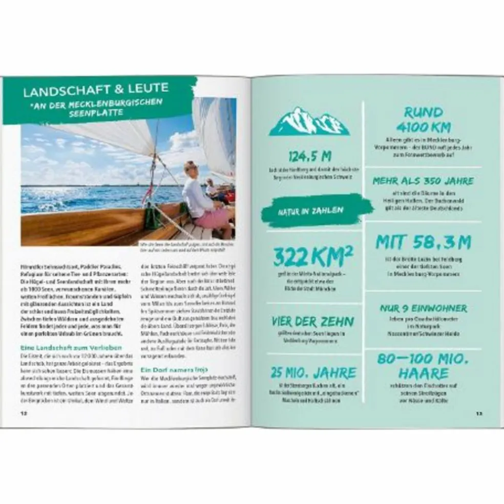 MARCO POLO OUTDOOR GUIDE MECKLENBURGISCHE SEENPLATTE - Reiseführer