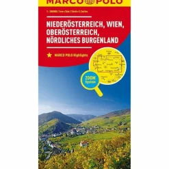 MARCO POLO REGIONALKARTE ÖSTERREICH BLAT - Straßenkarte