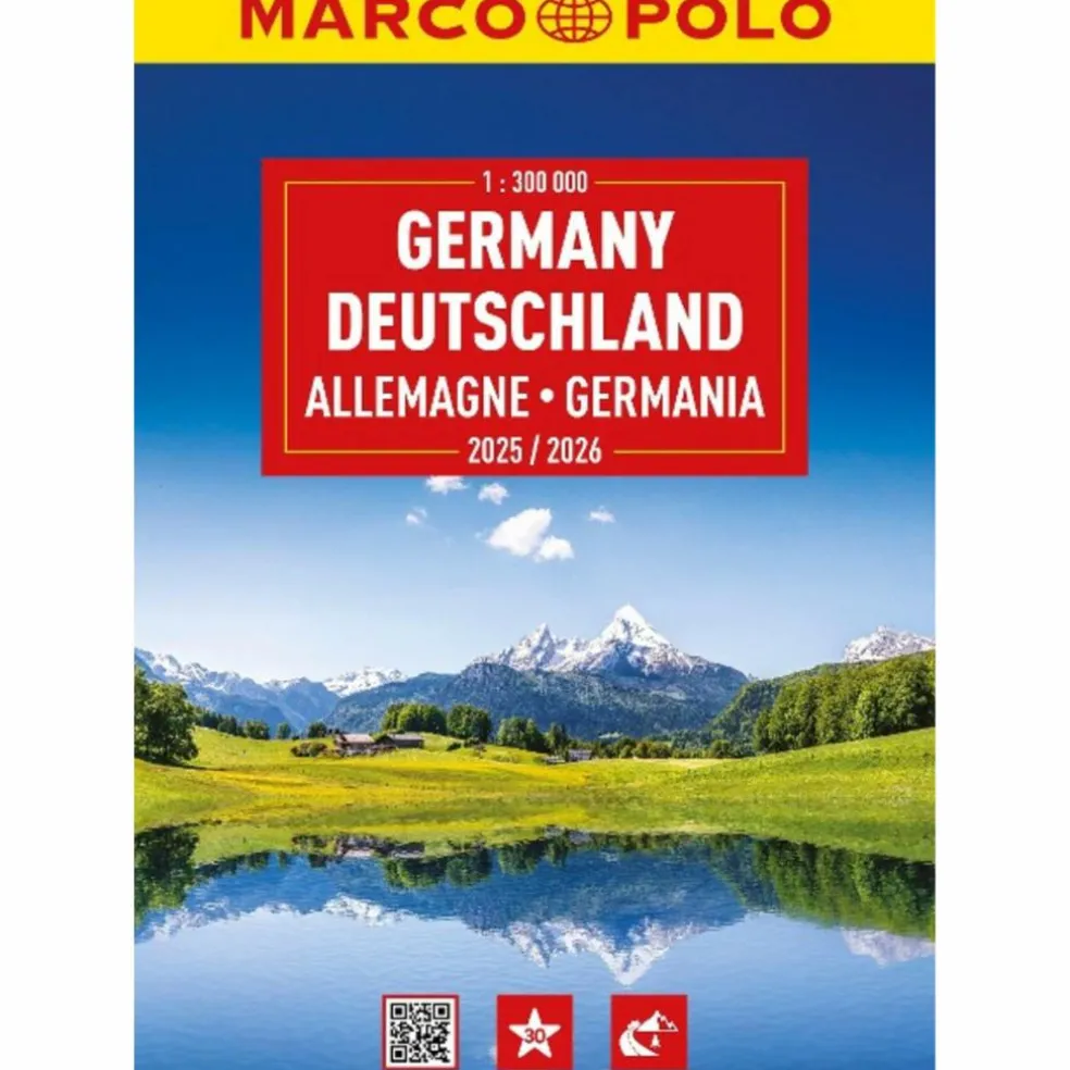 MARCO POLO REISEATLAS 2025/2026 DEUTSCHLAND 1:300.000