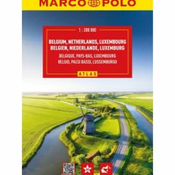 MARCO POLO REISEATLAS BENELUX 1:200.000