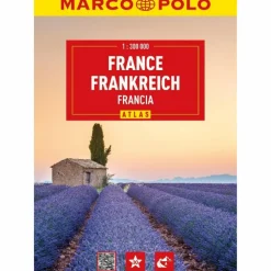 MARCO POLO REISEATLAS FRANKREICH 1:300.000