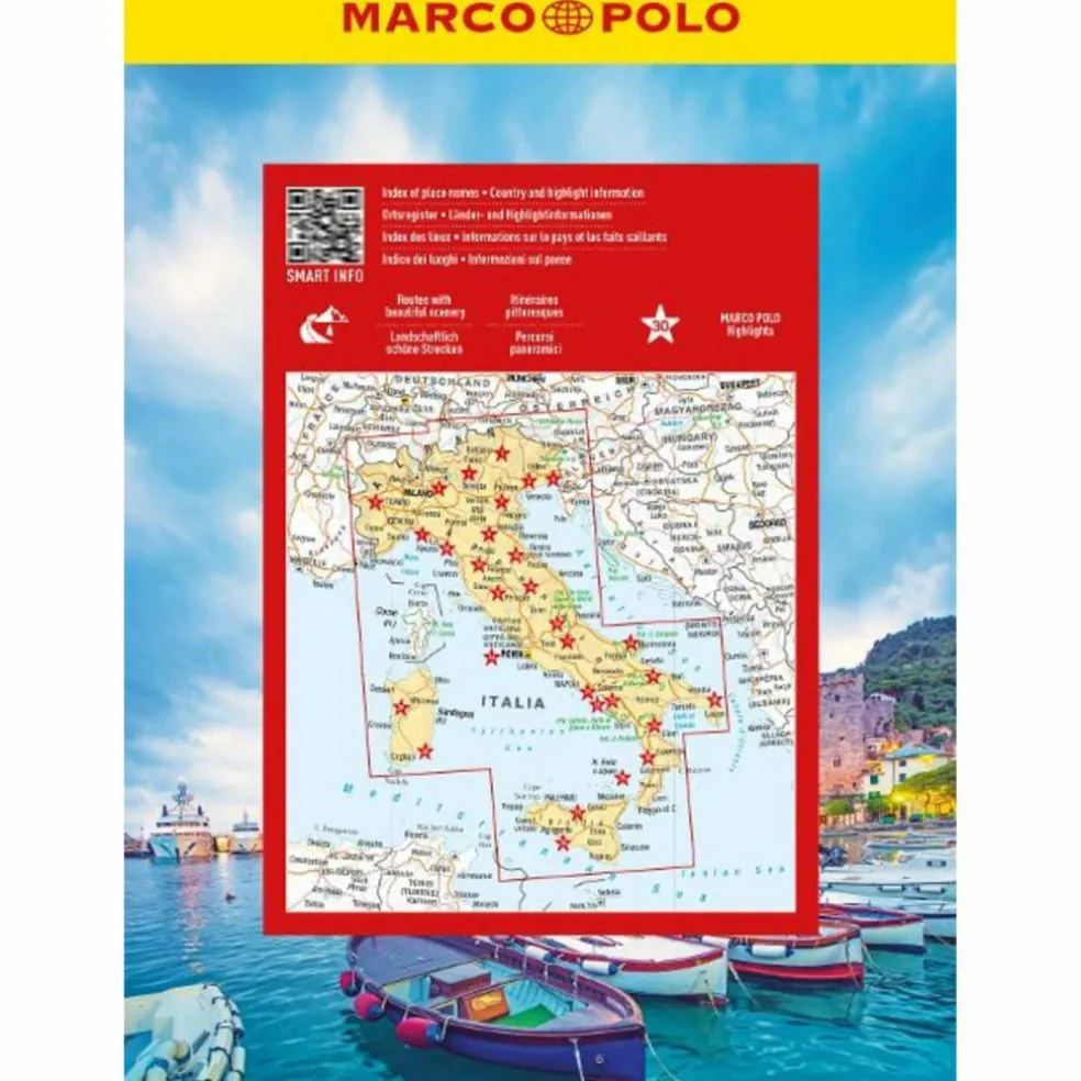 MARCO POLO REISEATLAS ITALIEN 1:300.000
