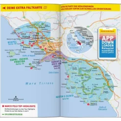 MARCO POLO REISEFÜHRER GOLF VON NEAPEL, AMALFI, ISCHIA