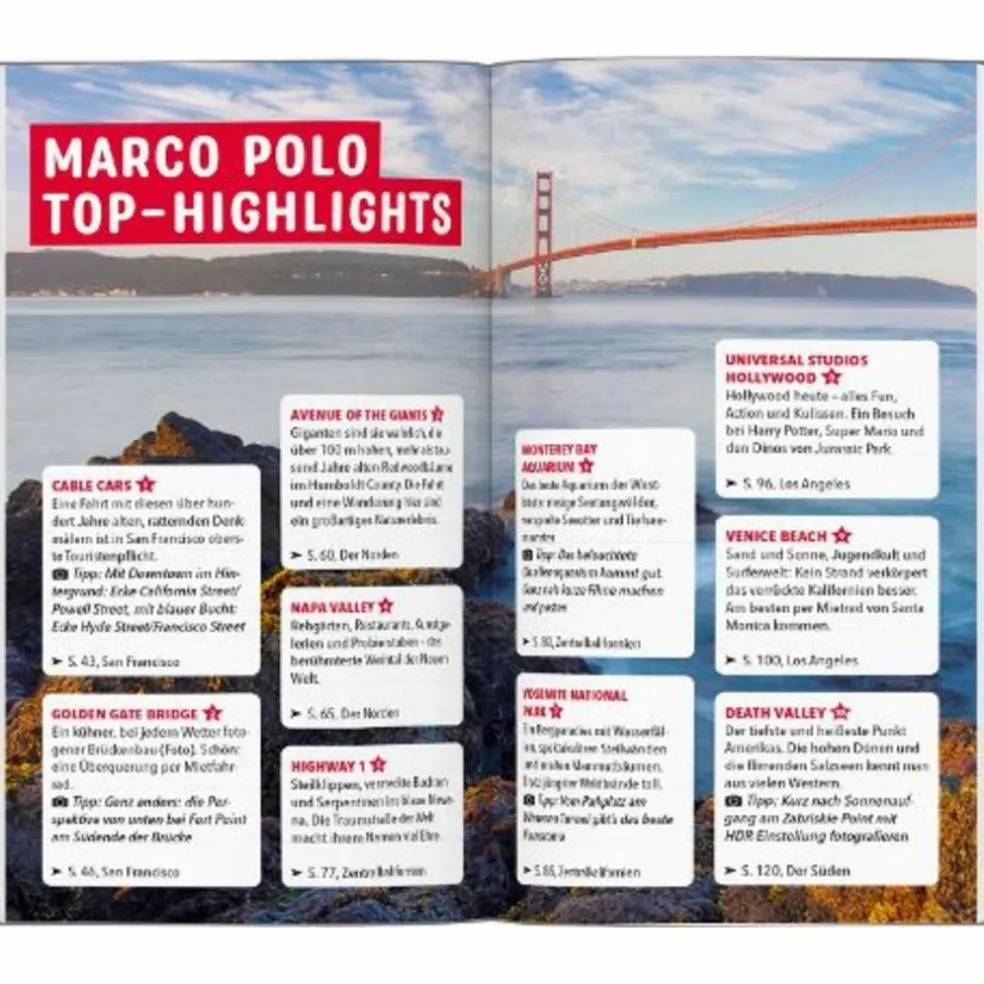 MARCO POLO REISEFÜHRER KALIFORNIEN