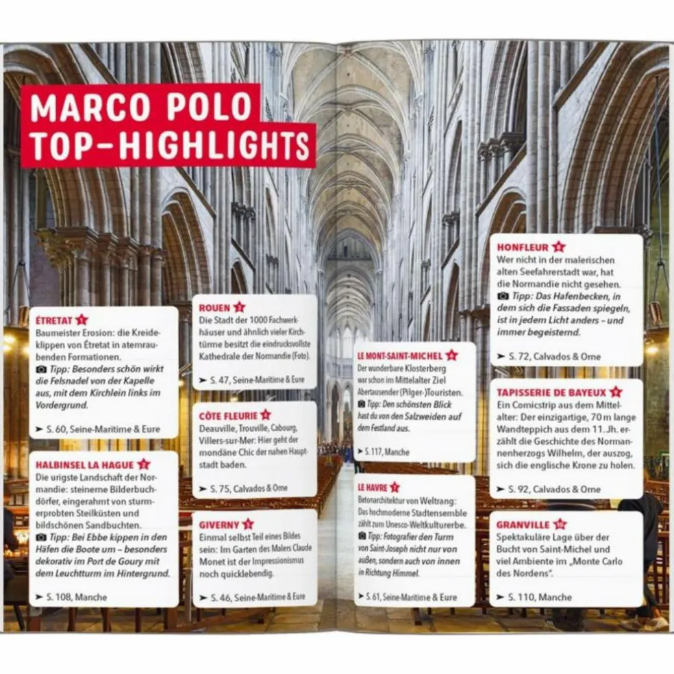 MARCO POLO REISEFÜHRER NORMANDIE
