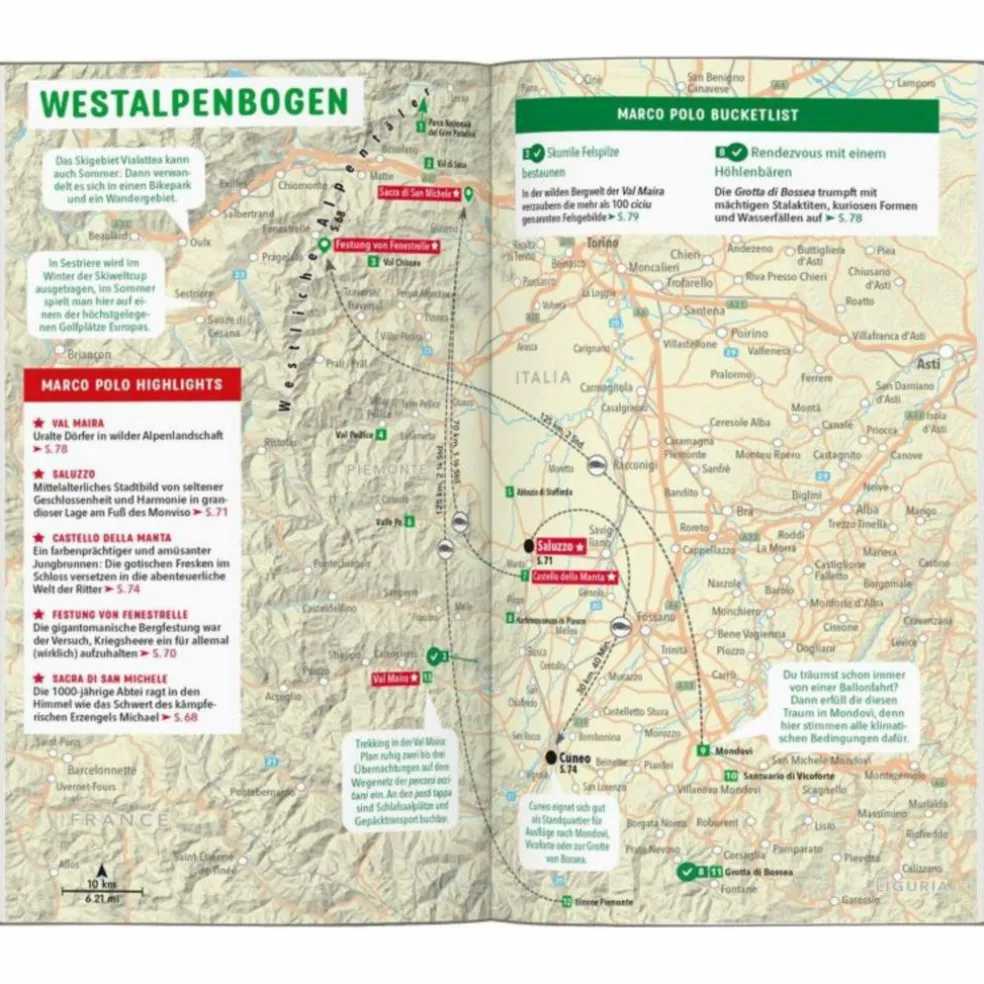 MARCO POLO REISEFÜHRER PIEMONT, TURIN