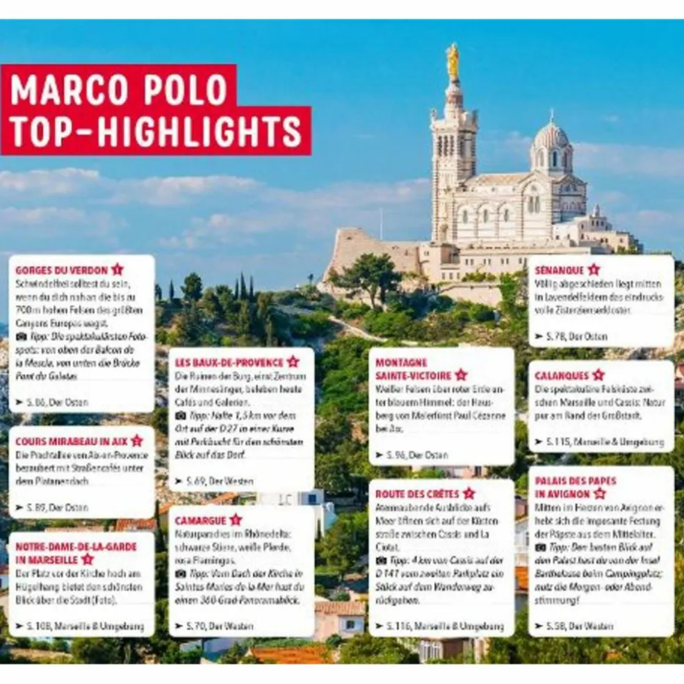 MARCO POLO REISEFÜHRER PROVENCE