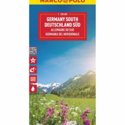 MARCO POLO REISEKARTE DEUTSCHLAND SÜD 1:550.000 - Straßenkarte