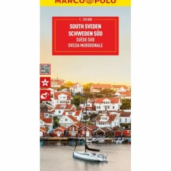 MARCO POLO REISEKARTE SCHWEDEN SÜD 1:325.000 - Straßenkarte