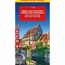 MARCO POLO REISEKARTE VOGESEN, ELSASS, SCHWARZWALD 1:225.000