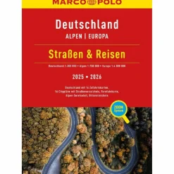 MARCO POLO STRAßEN & REISEN 2025/2026 DEUTSCHLAND 1:300.000