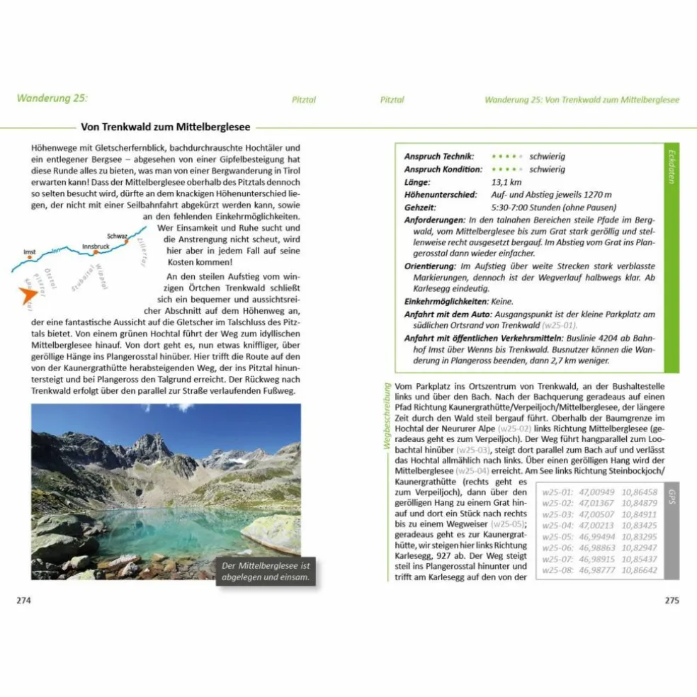 MAREMONTO REISE- UND WANDERFÜHRER: TIROLER TÄLER - Reiseführer