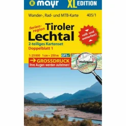 MAYR WANDERKARTE TIROLER LECHTAL XL (2-KARTEN-SET) 1:25.000