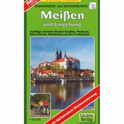 MEIßEN UND UMGEBUNG 1 : 20 000 - Wanderkarte