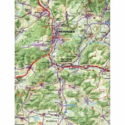MEININGEN SÜDTHÜRINGEN FAHRRADKARTE 1 : - Fahrradkarte
