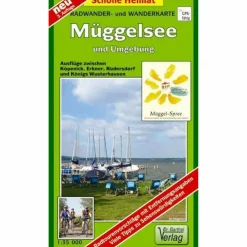MÜGGELSEE  UND UMGEBUNG 1 : 35 000 - Wanderkarte