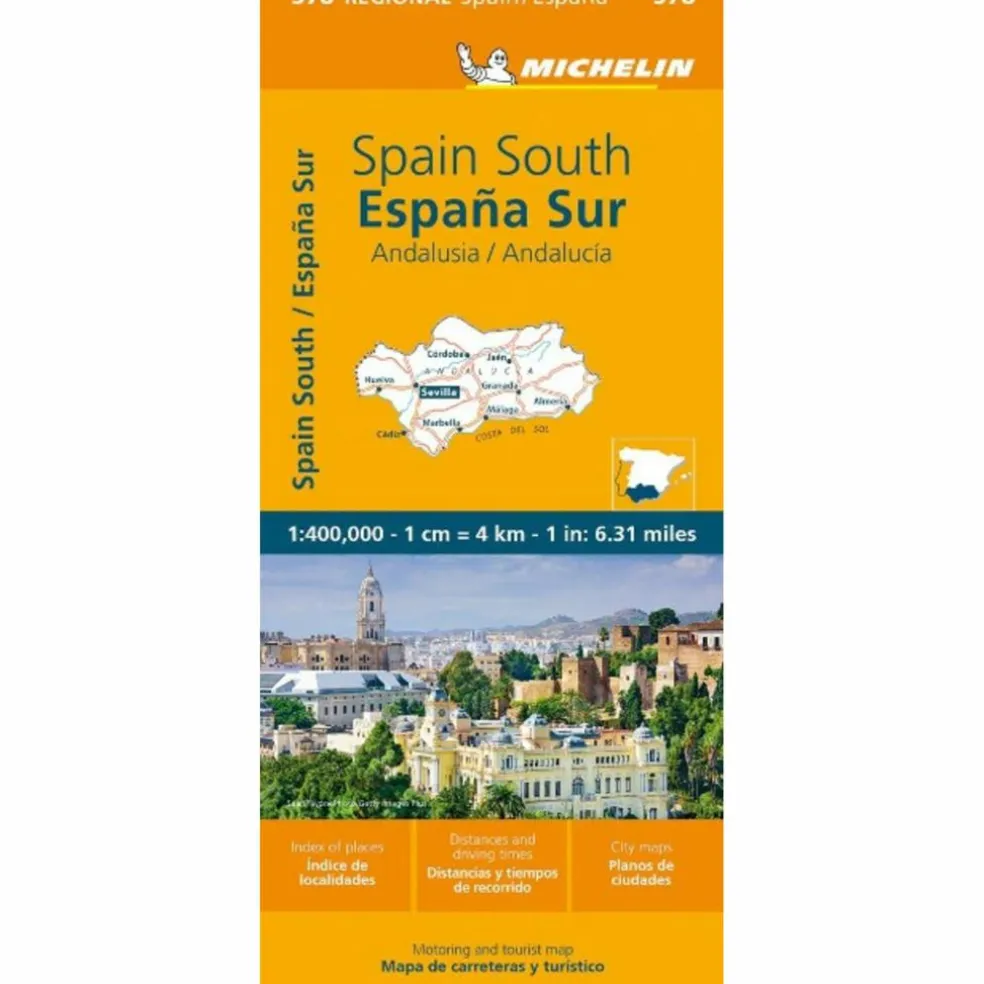 MICHELIN ANDALUSIEN - Straßenkarte