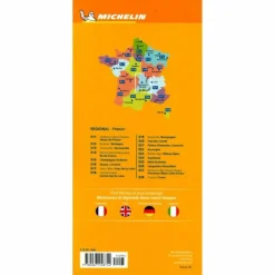 MICHELIN AUVERGNE-LIMOUSIN - Straßenkarte