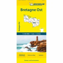 MICHELIN BRETAGNE OST - Straßenkarte
