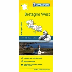 MICHELIN BRETAGNE WEST - Straßenkarte