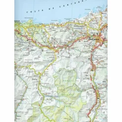 MICHELIN COSTA DE CANTABRIA - Straßenkarte