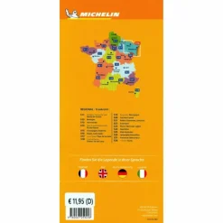 MICHELIN ELSASS LOTHRING - Straßenkarte